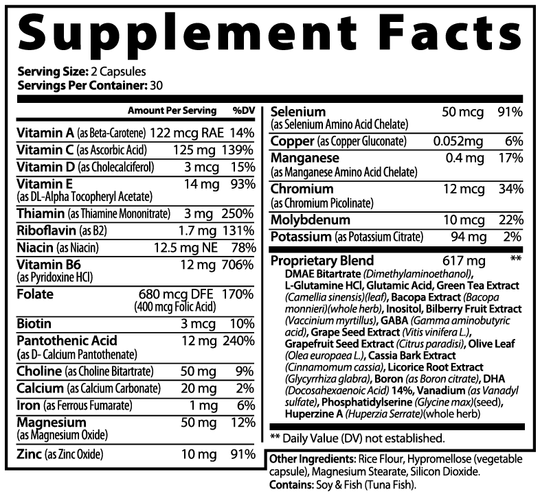 HyperFocus Brain & Focus Formula